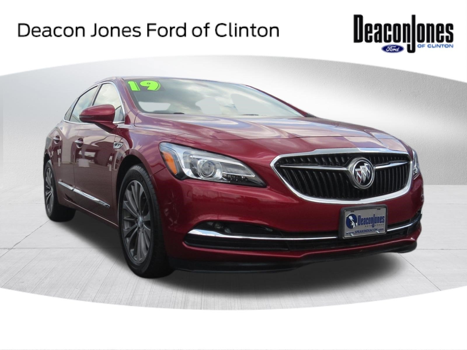 2019 Buick LaCrosse Essence in Red Quartz Tintcoat — front three-quarter view