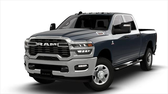 2026 RAM Ram 2500 RAM 2500 TRADESMAN CREW CAB 4X4 6'4' BOX in Forged Blue Metallic Exterior Paint — front three-quarter view