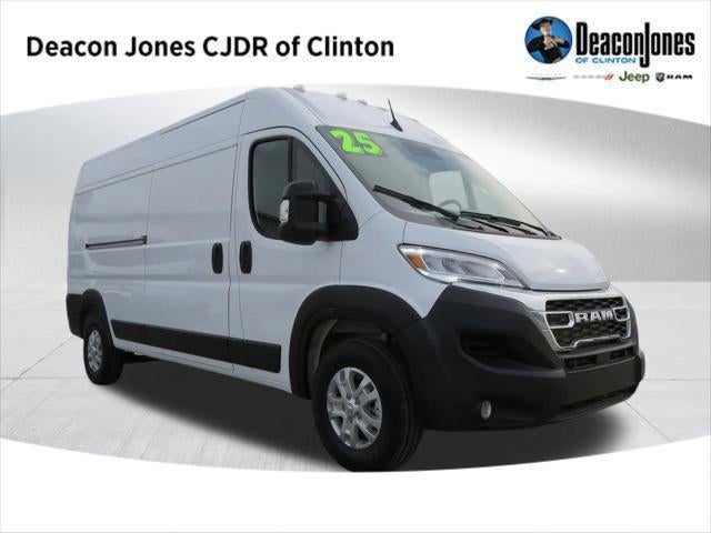 2025 RAM Ram ProMaster RAM PROMASTER 2500 SLT CARGO VAN HIGH ROOF 159' WB in Bright White Clear-Coat Exterior Paint — front...
