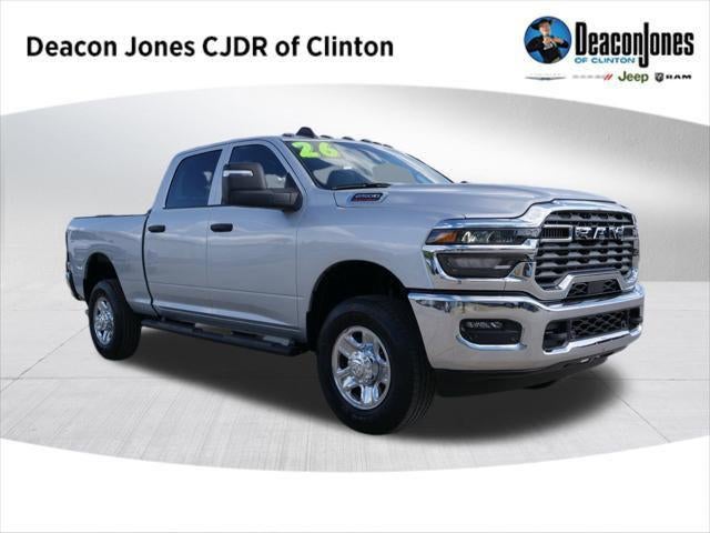 2026 RAM Ram 2500 RAM 2500 TRADESMAN CREW CAB 4X4 6'4' BOX in Silver-Zynith Exterior Paint — front three-quarter view