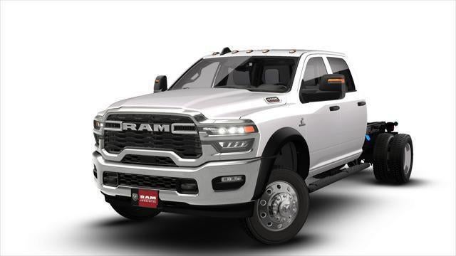 2026 RAM Ram 5500 Chassis Cab RAM 5500 TRADESMAN CHASSIS CREW CAB 4X4 60' CA in Bright White Clear-Coat Exterior Paint — front...
